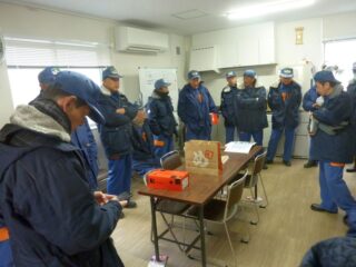 2月の定例訓練と点検