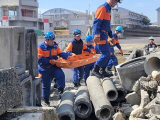 大規模災害訓練