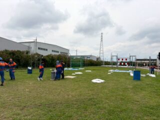 会場設営をしました