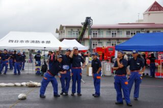 第６０回四日市市消防団消防操法競技大会